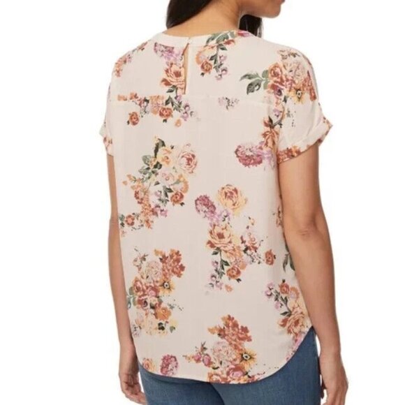 Buffalo David Bitton Women's Blouse With Patch Pocket & Back Keyhole Det… - Picture 3 of 3